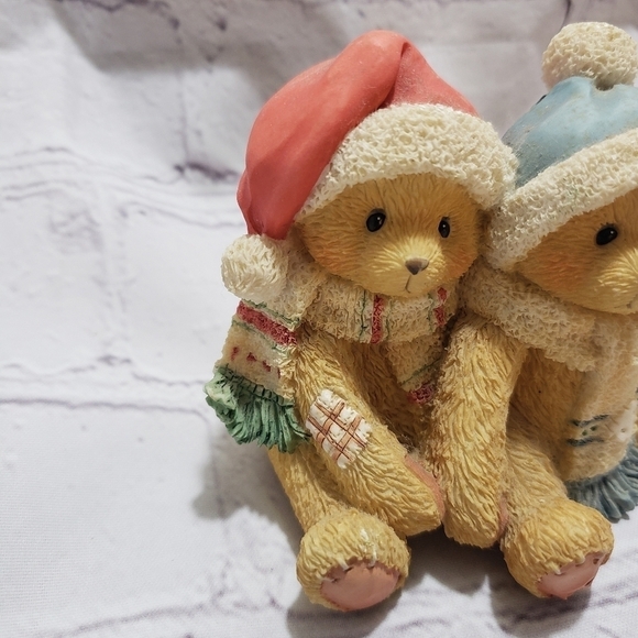 Cherished Teddies Jamie and Ashley I'm Wrapped Up In Your Love Figurine 1996 - Picture 2 of 6